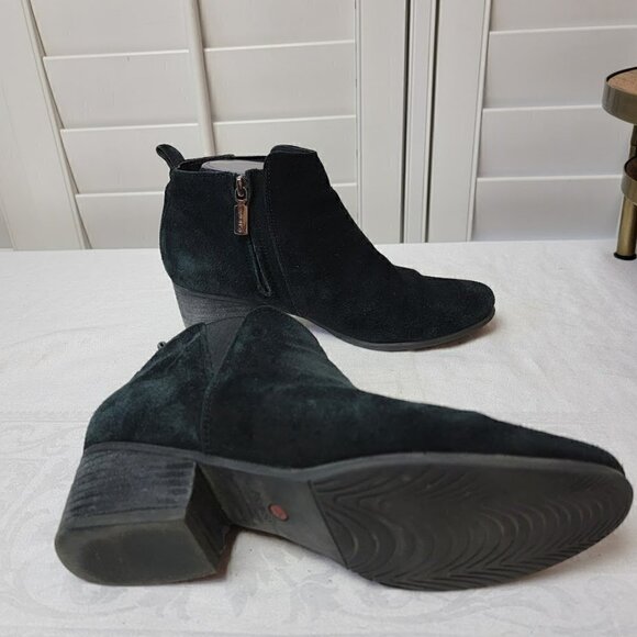Blondo Suede Boots - Side Zip - Waterproof - Size 7.5 - Picture 5 of 11